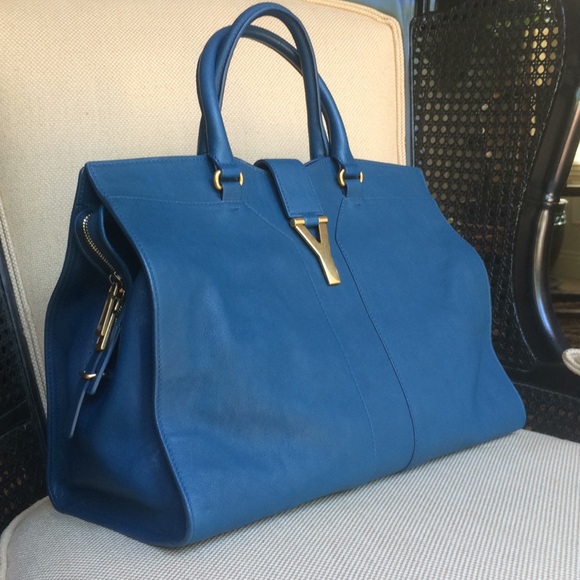 Yves Saint Laurent Cabas ChYc/Large Classic Blue - Picture 2 of 6